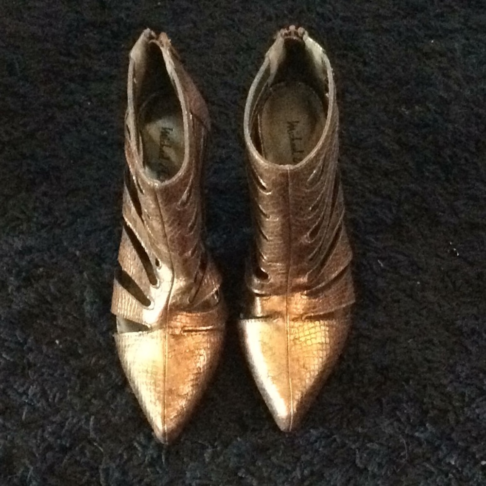 Micheal Antonio Metallic Shoe Boots